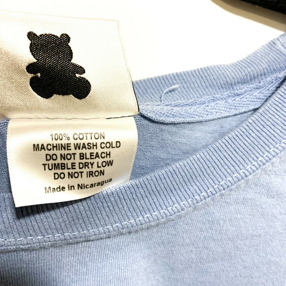 [SOLD] Teddy Fresh Mens Made In 2020 T Shirt Blue Short Sleeves - Picture 3 of 4